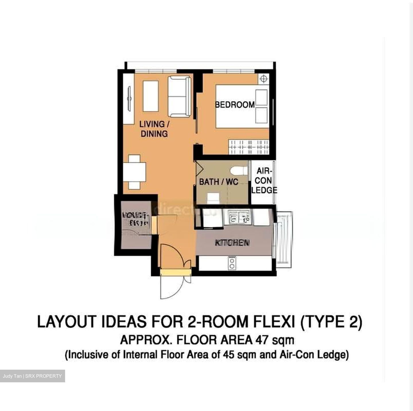 Blk 438B West Edge @ Bukit Batok (Bukit Batok), HDB 2 Rooms #568105751
